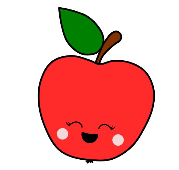 A048 - Applikationsvorlage Apfel Äpfelchen