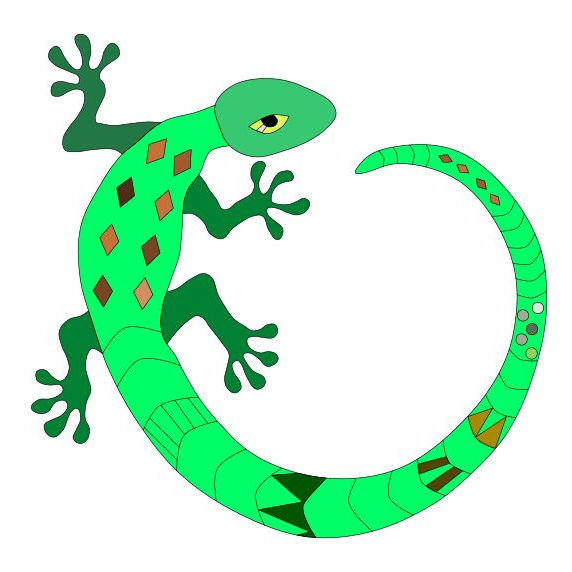A034 - Applikationsvorlage Gabor Gecko